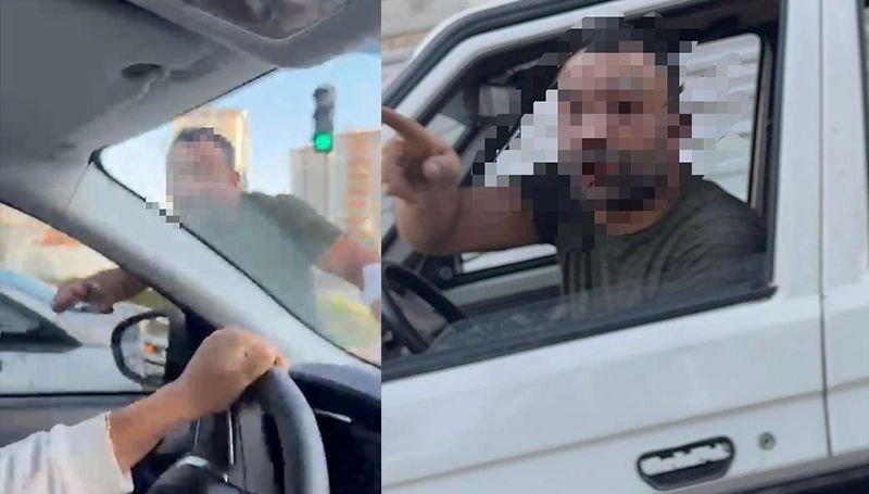 trafikte tartistigi kadinlarinaracina saldirdi At8ZpaBW