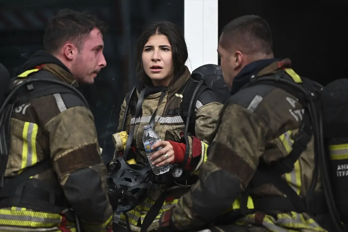 Yenimahalle’de Yangın