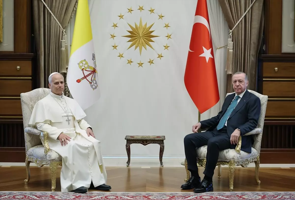 Cumhurbaşkanı Erdoğan, Vatikan Devlet Başkanı Papa 14. Leo ile görüştü
