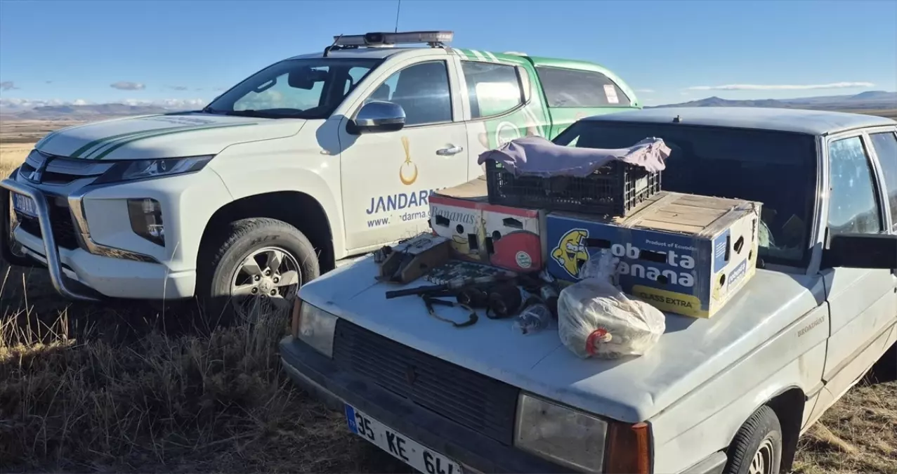 Kars’ta Kaçak Şahin Avına Ceza