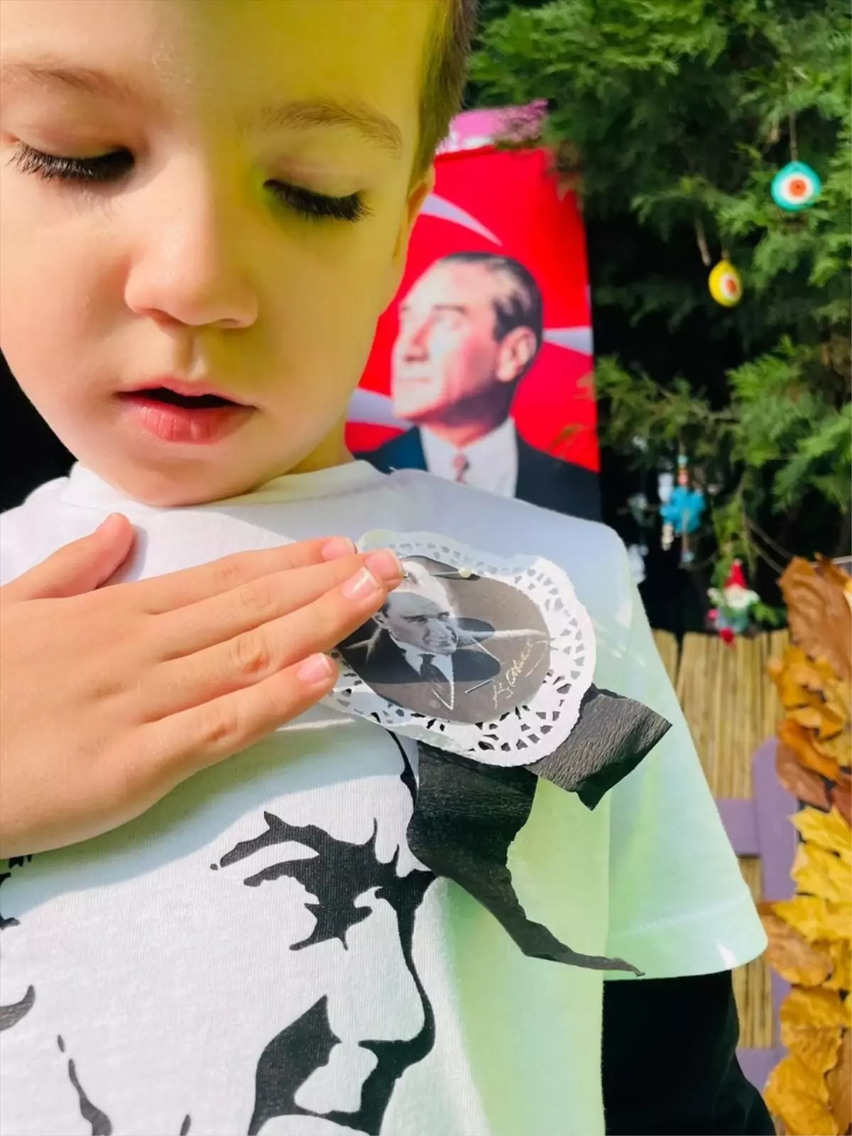 Minikler Atatürk’ü Andı