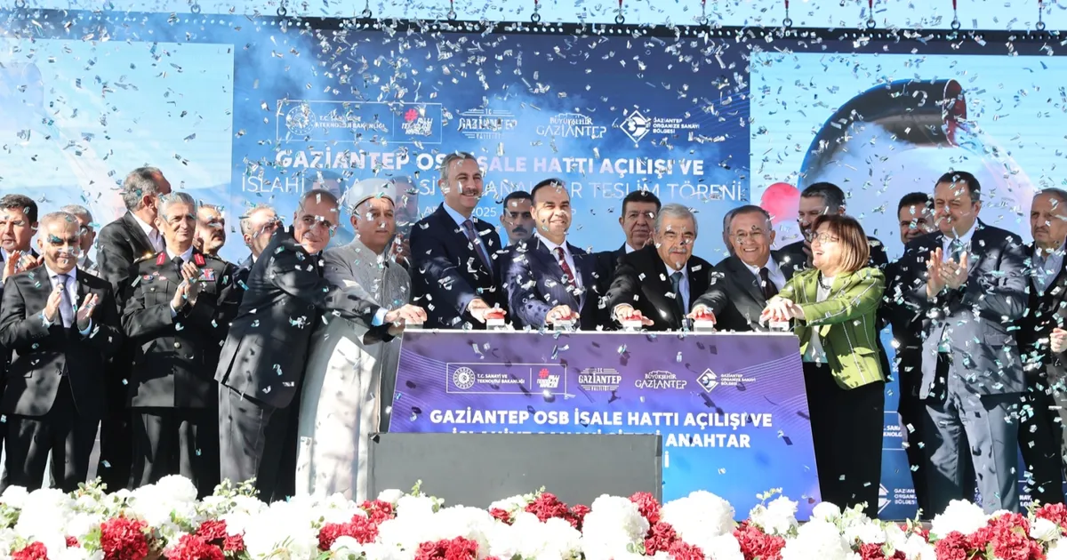 Gaziantep sanayisine hayati yatırım