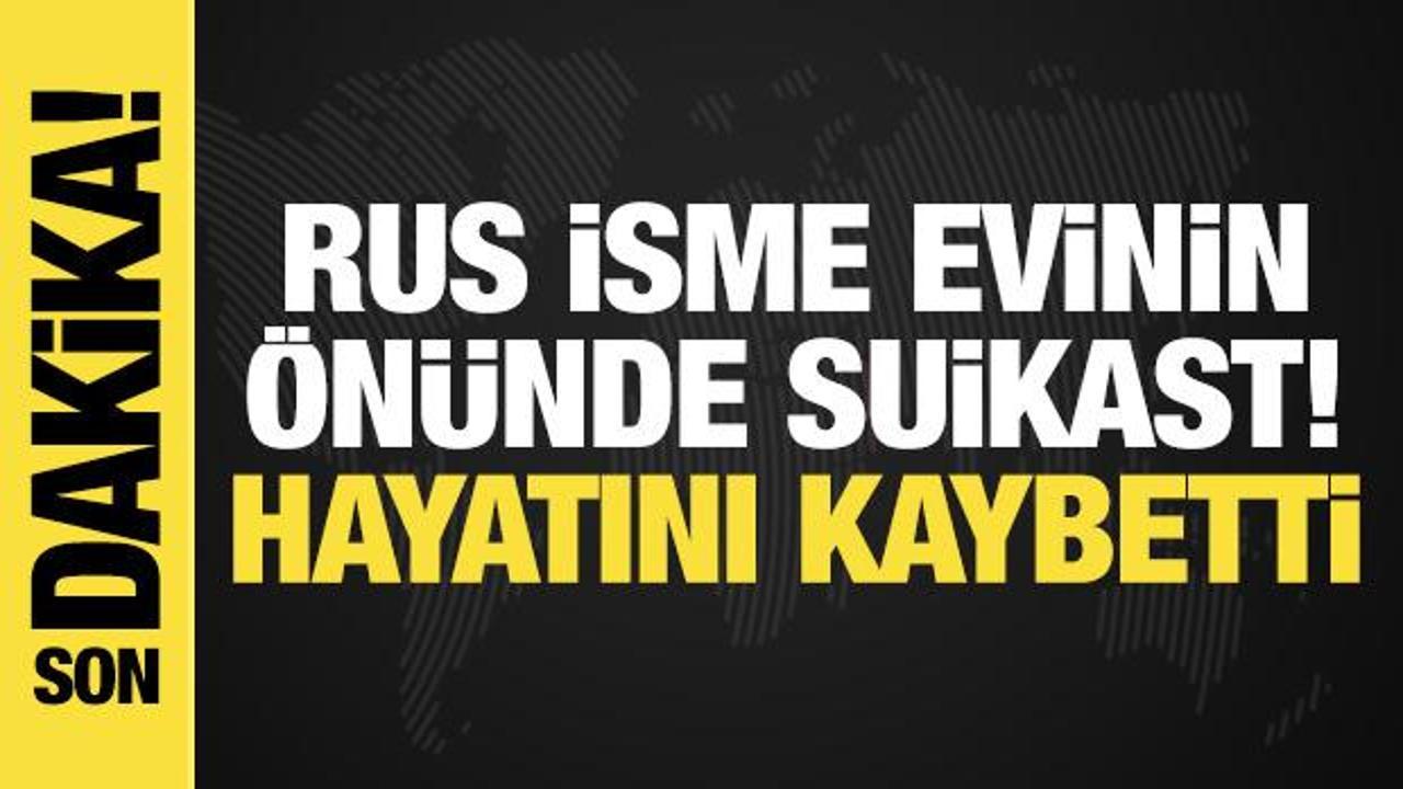 Rus general Sarvarov’a evini önünde suikast! Hayatını kaybetti