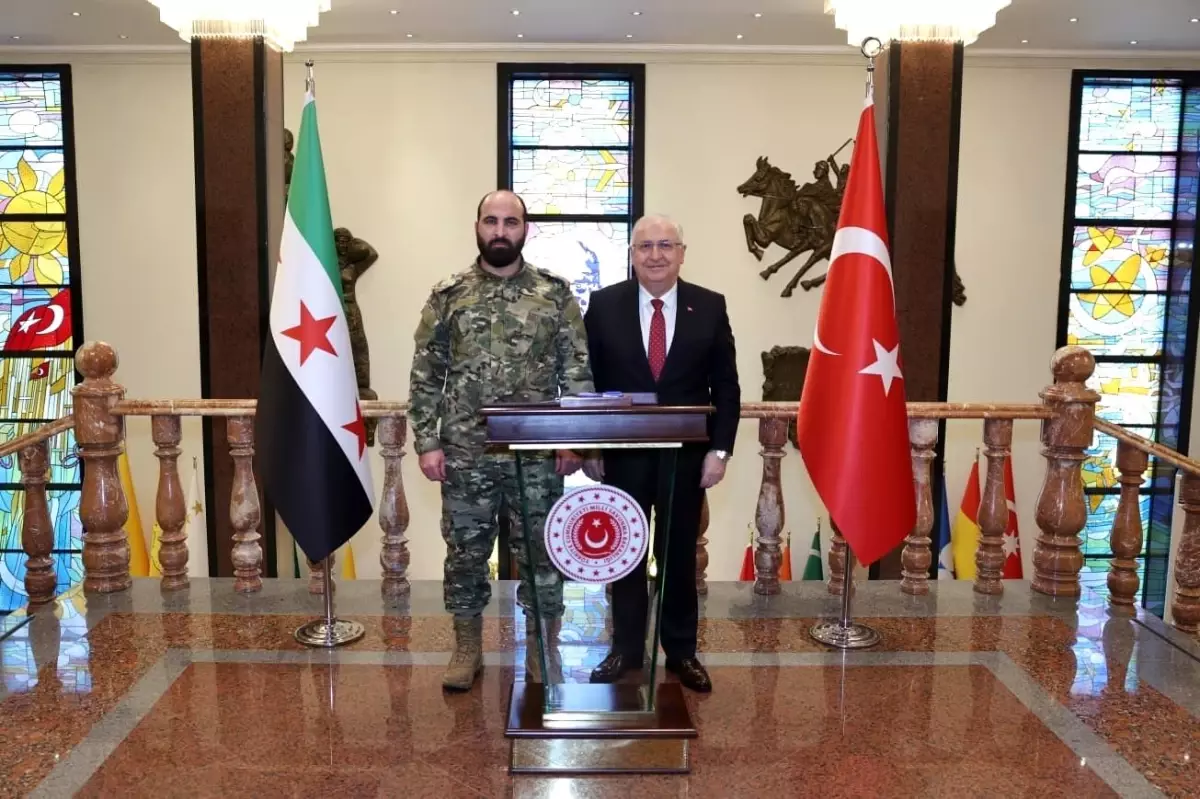 Yaşar Güler, Suriye Genelkurmay Başkanı’nı Kabul Etti