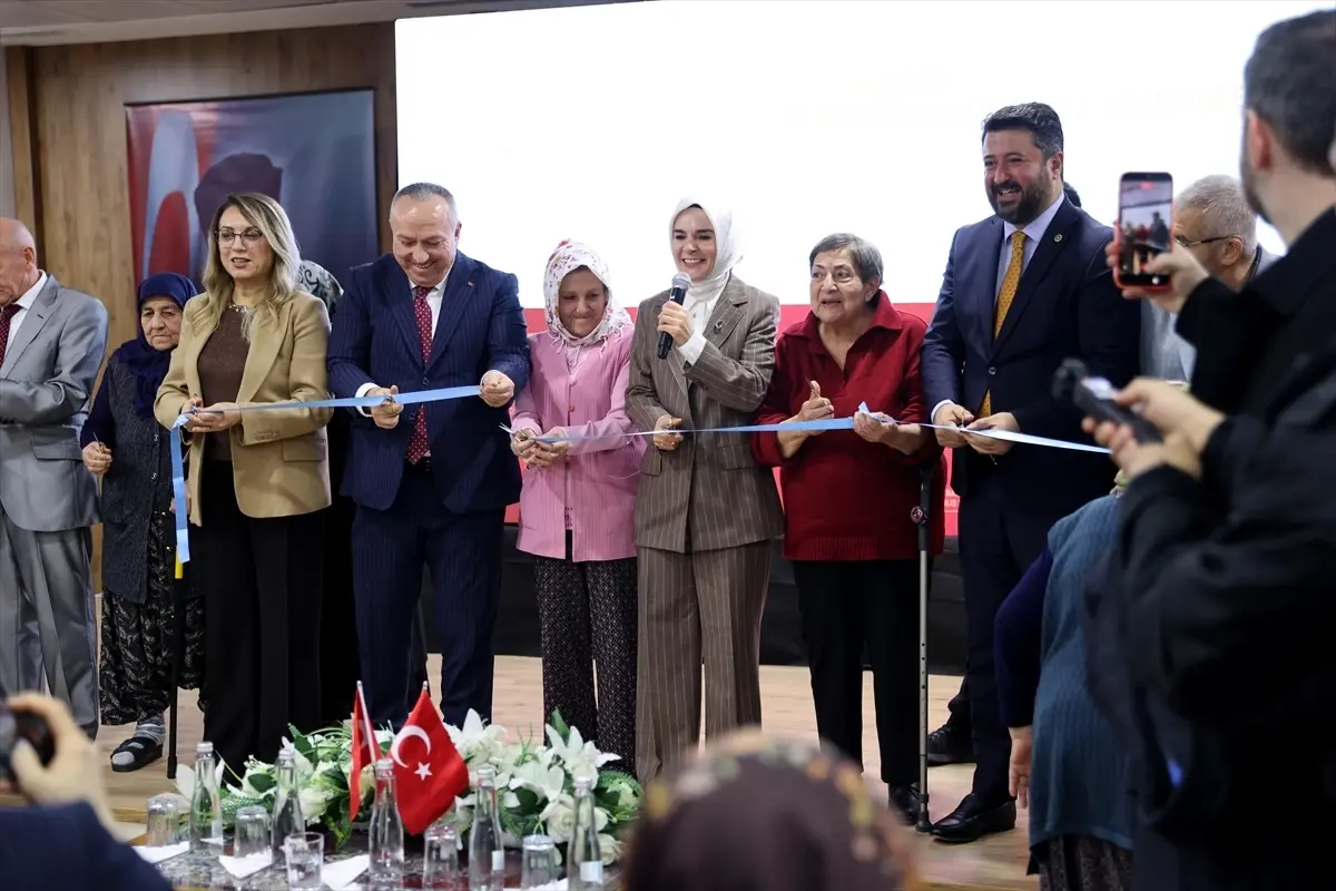 Bakan Göktaş, Kapadokya Huzurevi Yaşlı Bakım ve Rehabilitasyon Merkezi’nin açılışında konuştu Açıklaması