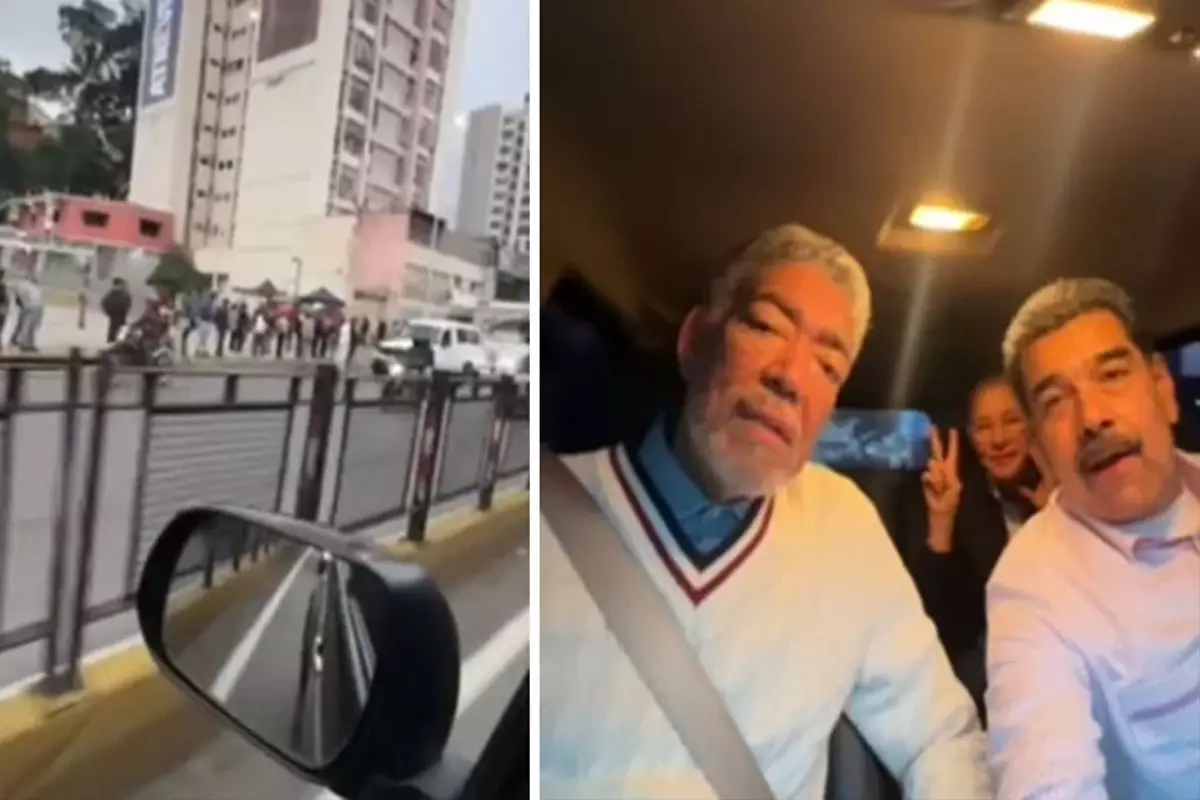 “Parti başlasın” demişti! Maduro’nun aracıyla dolaştığı görüntüler yeniden gündem oldu