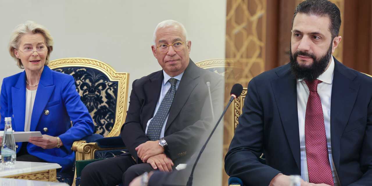 Şara AB heyetini kabul etti