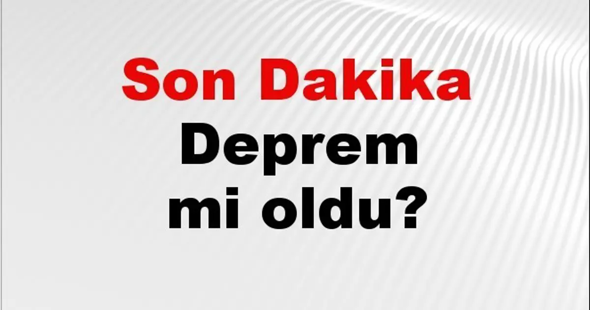 Son dakika Ağrı’da deprem mi oldu? Az önce deprem Ağrı’da nerede oldu? Ağrı deprem Kandilli ve AFAD son depremler listesi 29 Ocak 2026