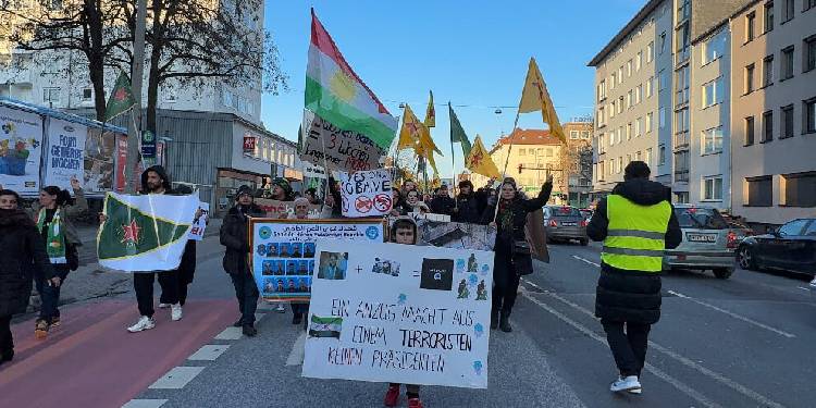 Hannover’de Rojava eylemi – Politika Haber